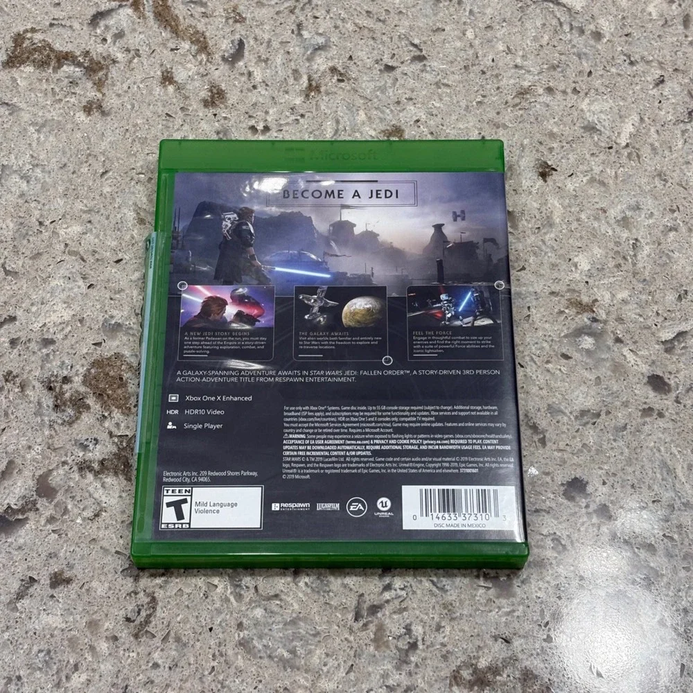 Star Wars Jedi Fallen Order Xbox One Game Action Adventure Respawn EA‎
